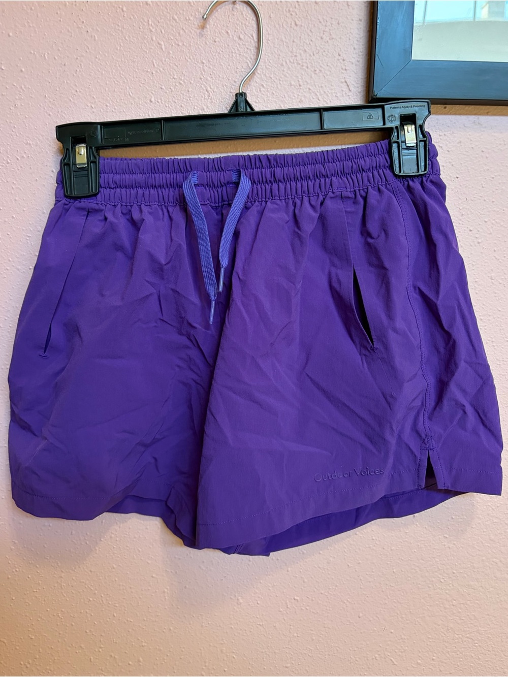 Outdoor Voices Doing Things Shorts RARE in Royal Purple XS